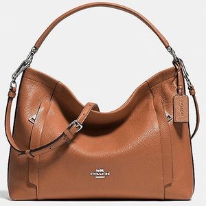 Coach Leather Scout Hobo Handbag